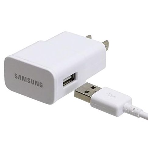 삼성 Samsung 2.0 Amp Micro Home Travel Charger for Galaxy S3/S4/S5/Note 2/Note 3 - Non-Retail Packaging - White