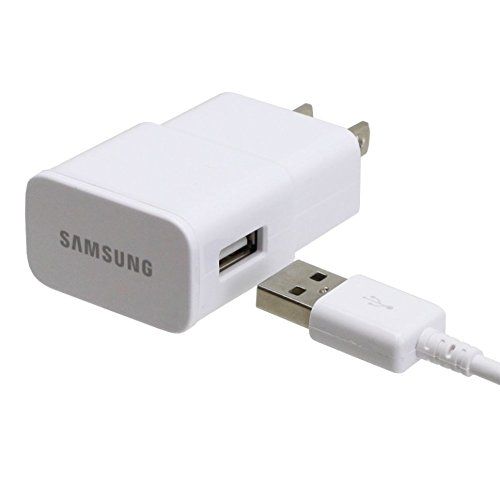 삼성 Samsung 2.0 Amp Micro Home Travel Charger for Galaxy S3/S4/S5/Note 2/Note 3 - Non-Retail Packaging - White