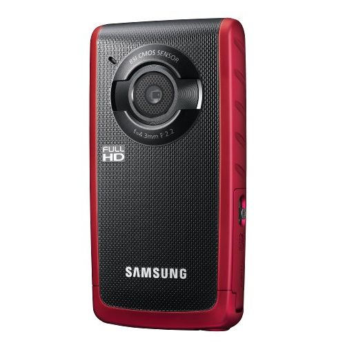 삼성 Samsung HMX-W200 Waterproof HD Recording with 2.4-inch LCD Screen (Red)