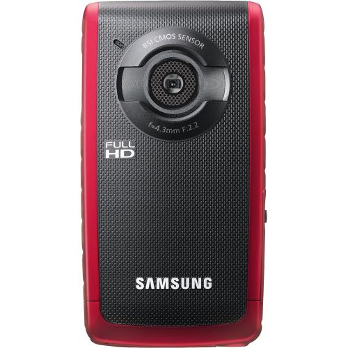 삼성 Samsung HMX-W200 Waterproof HD Recording with 2.4-inch LCD Screen (Red)