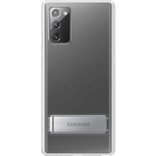 삼성 SAMSUNG Galaxy Note20 5G Case, Clear Standing Cover (US Version), Clear C1 (EF-JN980CTEGUS)