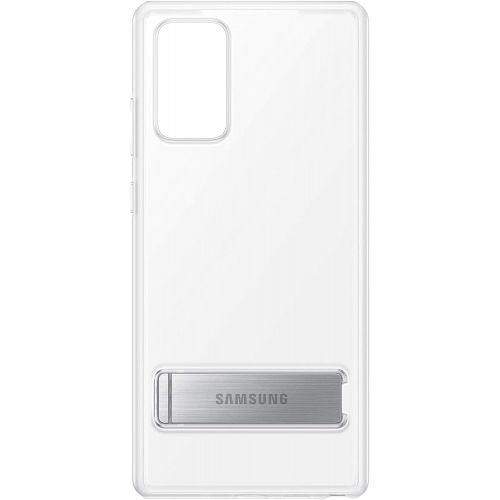 삼성 SAMSUNG Galaxy Note20 5G Case, Clear Standing Cover (US Version), Clear C1 (EF-JN980CTEGUS)