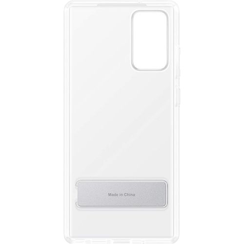 삼성 SAMSUNG Galaxy Note20 5G Case, Clear Standing Cover (US Version), Clear C1 (EF-JN980CTEGUS)