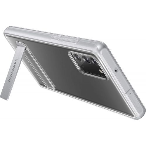 삼성 SAMSUNG Galaxy Note20 5G Case, Clear Standing Cover (US Version), Clear C1 (EF-JN980CTEGUS)
