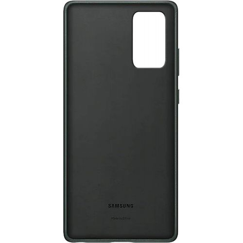 삼성 Samsung Official Galaxy Note 20 Series Leather Back Cover (Green Mint, Note 20)