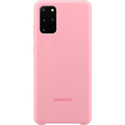 삼성 Samsung Galaxy S20+ Plus Case, Silicone Back Cover - Pink (US Version) (EF-PG985TPEGUS)