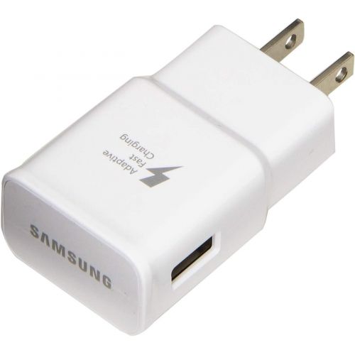 삼성 T-Mobile Samsung Galaxy J7 2015 Adaptive Fast Charger Micro USB Cable Kit! [1 Wall Charger + 3 FT Micro USB Cable] AFC uses Dual voltages for up to 50% Faster Charging! - Bulk Pack
