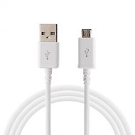 Original Quick Charge Micro USB Charging Data Cable ECB-DU4EWE for Samsung Galaxy J7 V 2nd Gen / J7 Star (2018) Cell Phones 5 FT Non-Retail Packaging - White