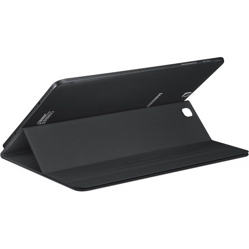삼성 Samsung Folio Book Cover Case with Auto Wake/Sleep Feature for Samsung Galaxy Tab S2 9.7 Inch - Black