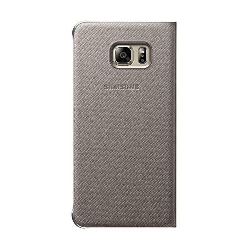 삼성 Samsung Galaxy S6 Edge+ Case S-View Flip Cover Folio (Gold)