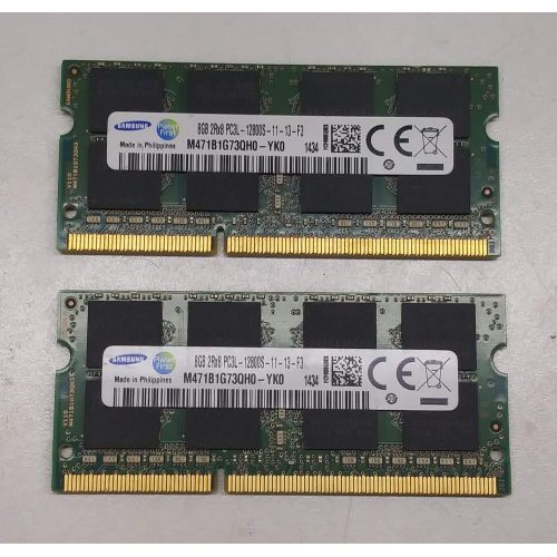삼성 Samsung ram Memory Upgrade DDR3 PC3 12800, 1600MHz, 204 PIN, SODIMM for 2012 Apple MacBook Pros, 2012 iMacs, and 2011/2012 Mac Minis (16GB kit (2 x 8GB))