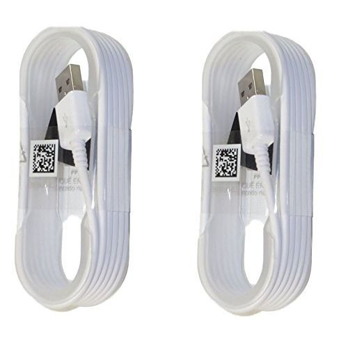 삼성 Samsung OEM 5-Feet 3-Pack Micro USB Data Sync Charging Cables for Samsung Galaxy Note 5, Galaxy S6 Edge+, S7, S7 Edge, 3-Pack - Non-Retail Packaging ECB-DU4AWE
