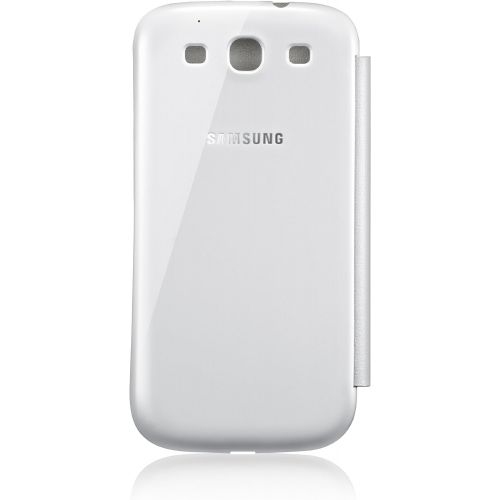 삼성 Samsung SM-EFC-1G6FWECSTD Flip Case for Galaxy S3-1 Pack - Retail Packaging - White