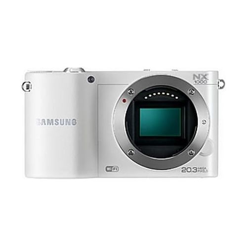 삼성 Samsung NX1000 White ~ 20.3MP Digital Camera Body Only