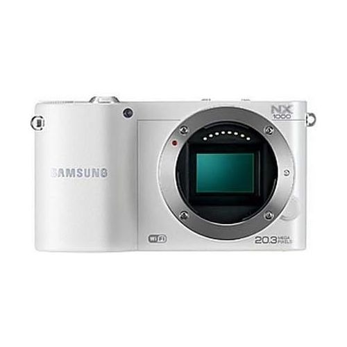 삼성 Samsung NX1000 White ~ 20.3MP Digital Camera Body Only