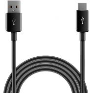 Accessory for Samsung Authentic Samsung Galaxy S8 USB to Type C Charging and Transfer Cable. (Black / 3.3Ft) (Bulk Packaging)