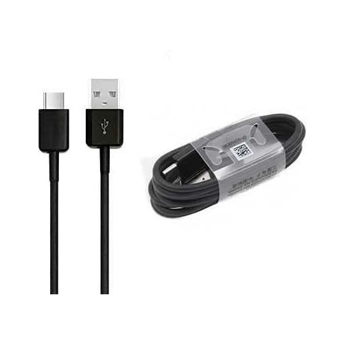 삼성 Accessory for Samsung Authentic Samsung Galaxy S8 USB to Type-C Charging and Transfer Cable. (Black / 3.3Ft) (Bulk Packaging)