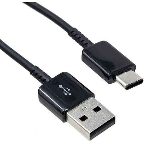 삼성 Accessory for Samsung Authentic Samsung Galaxy S8 USB to Type-C Charging and Transfer Cable. (Black / 3.3Ft) (Bulk Packaging)