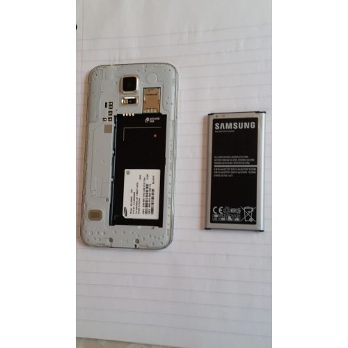 삼성 Samsung Galaxy S5, White 16GB (Sprint) No contract Cell Phone
