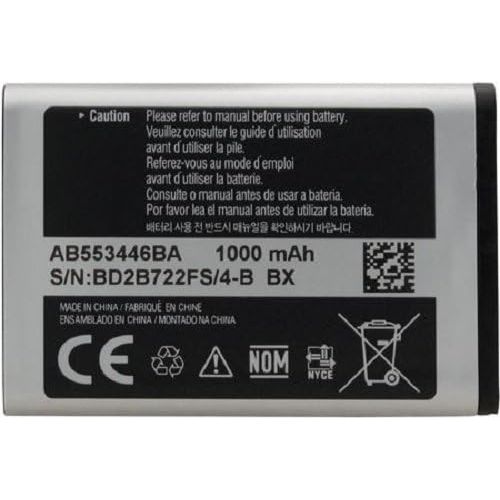 삼성 Samsung AB553446BAB/AB553446BABSTD Lithium Ion Battery Original OEM Non Retail Packaging Black