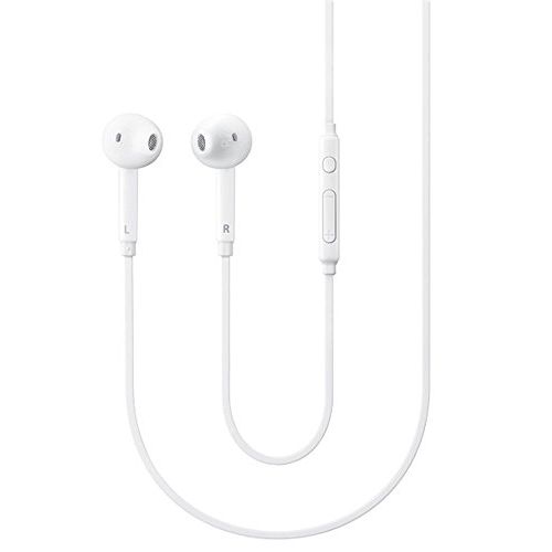 삼성 Compatible with OEM Samsung 3.5mm PREMIUM SOUND/ Stereo Earbud Headphones for Galaxy S5 S6 S6 Edge + Note 4 5 EO-EG920BW (Bulk Packaging)