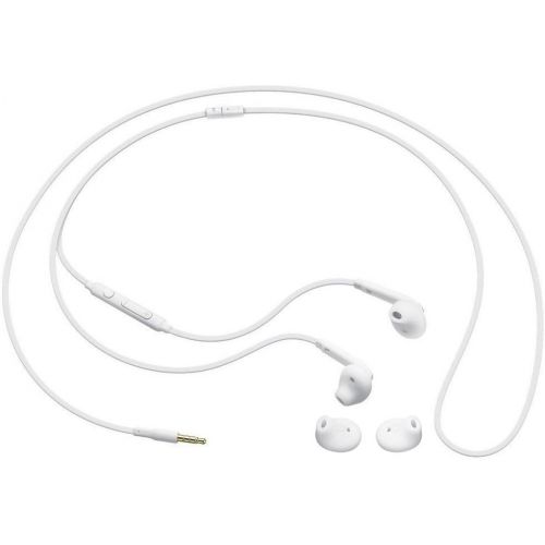 삼성 Compatible with OEM Samsung 3.5mm PREMIUM SOUND/ Stereo Earbud Headphones for Galaxy S5 S6 S6 Edge + Note 4 5 EO-EG920BW (Bulk Packaging)