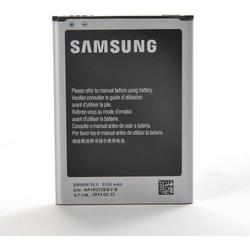 삼성 Samsung Galaxy Note 2 N7100 Lithium Phone Battery 3100mAh EB595675LU - Non-Retail Packaging - Silver