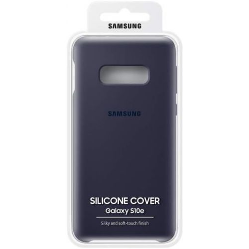 삼성 Samsung Galaxy S10e Soft Touch Silicon Cover - Official Galaxy S10e Case/Protective Phone Case with Soft Touch Silicone Finish - Navy Blue