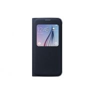 Samsung S-View Flip Cover for Samsung Galaxy S6 - Black Sapphire Fabric