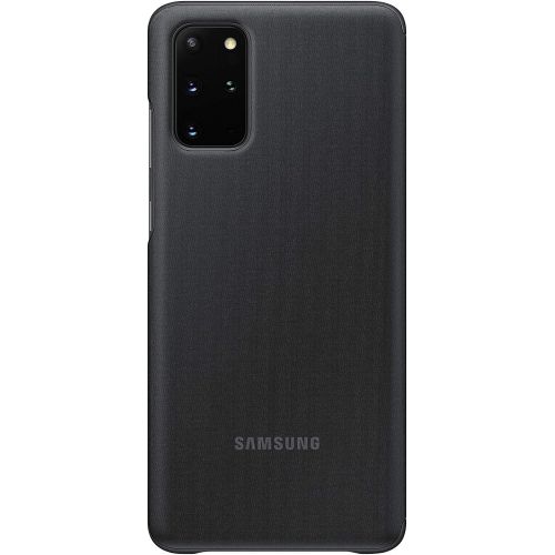 삼성 Samsung Galaxy S20+ Plus Case, S-View Flip Cover - Black (US Version with Warranty), Model:EF-ZG985CBEGUS