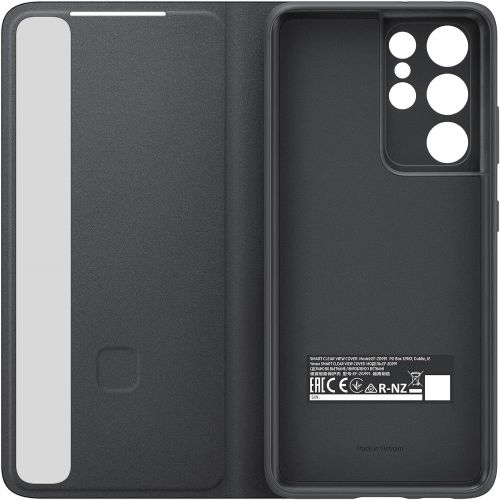 삼성 Samsung Galaxy Note 20 Ultra Clear View Cover Case - Black - 6.9 inches