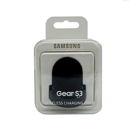 삼성 SAMSUNG Genuine OEM Original Wireless Charging Dock Cradle Charger Ep-YO760 for Gear S3 Classic (Sm-R770) and Gear S3 Frontier (Sm-R760, Sm-R765)