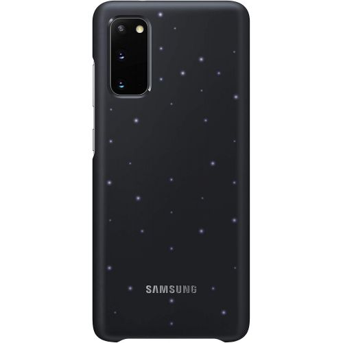 삼성 Samsung Galaxy S20 Case, Protective Smart LED Back Cover - Black (US Version with Warranty) (EF-KG980CBEGUS)