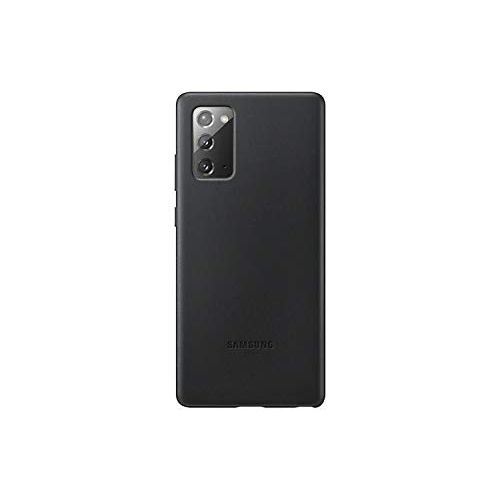 삼성 Samsung Official Galaxy Note 20 Series Leather Back Cover (Black, Note 20)