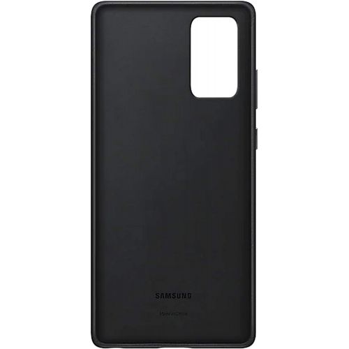 삼성 Samsung Official Galaxy Note 20 Series Leather Back Cover (Black, Note 20)