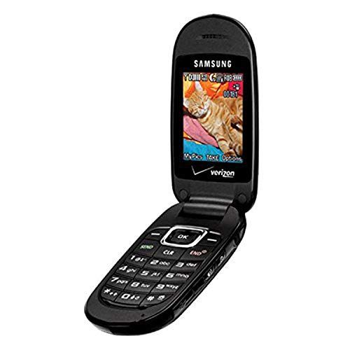 삼성 Verizon Wireless Cell Phone Samsung Gusto U360 U 360 Black with Camera No Contract Required Works on Verizon Wireless or Page Plus Network Only