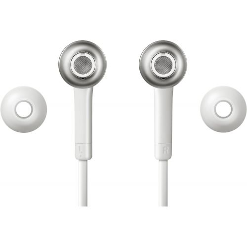 삼성 Samsung HS330 Wired Stereo Earbud 3.5mm universal headset with In-Line Multi-Function Answer/Call Button (White)