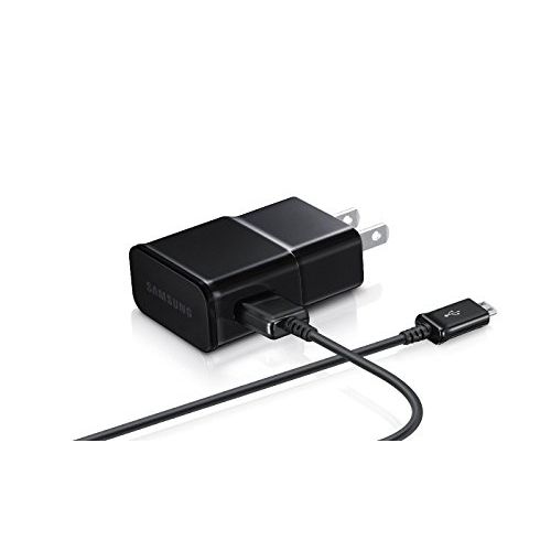 삼성 Samsung OEM Universal 2.0 Amp Micro Home Travel Charger for Samsung Galaxy S3/S4/Note 2 and Other Smartphones - Non-Retail Packaging - Black (Discontinued by Manufacturer)