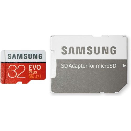 삼성 Samsung Evo Plus 32GB MicroSD Memory Card & Adapter Works with GoPro Hero 9 Black (Hero9) Full HD, UHS-I, U1, Speed Class 10, SDHC (MB-MC32) Bundle with (1) Everything But Strombol