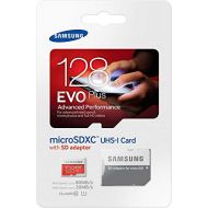 Samsung 128GB EVO Plus UHS-i Class 10 Micro SDXC Card with Adapter up to 80MB/s (MB-MC128D)