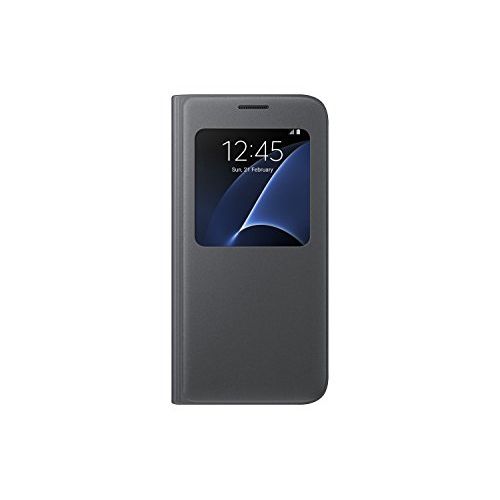 삼성 Samsung Galaxy S7 Case S-View Flip Cover - Black