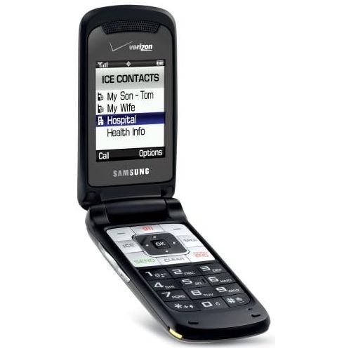 삼성 Samsung Knack, Black (Verizon Wireless)