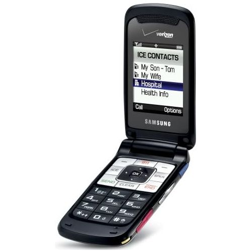 삼성 Samsung Knack, Black (Verizon Wireless)