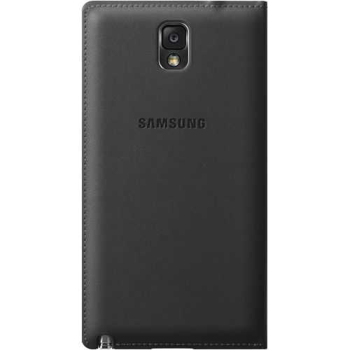 삼성 Samsung Galaxy Note 3 Case S View Flip Cover Folio - Black