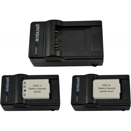 삼성 Nixxell Battery charger for Samsung BP1030, BP1130,BC-3NX01, ED-BP1030 and NX200, NX210, NX300, NX500, NX1000, NX1100, NX2000 Digital SLR Camera (Fully Decoded)