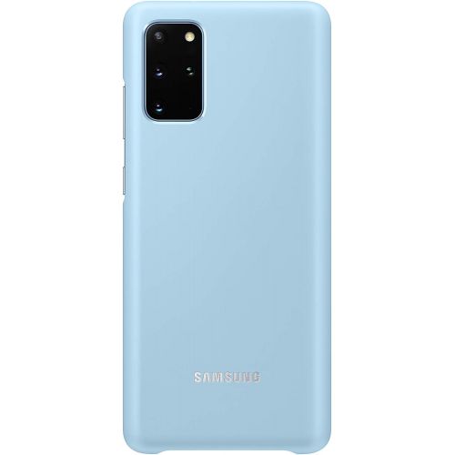 삼성 Samsung Electronics Galaxy S20+ Plus Case, Protective Smart LED Back Cover - Blue (US Version) (EF-KG985CLEGUS)