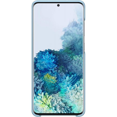 삼성 Samsung Electronics Galaxy S20+ Plus Case, Protective Smart LED Back Cover - Blue (US Version) (EF-KG985CLEGUS)