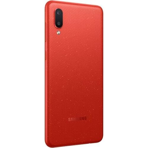삼성 Samsung Galaxy A02 (SM-A022M/DS) Dual SIM 32GB 6.5”, Factory Unlocked GSM, International Version - No Warranty - Red