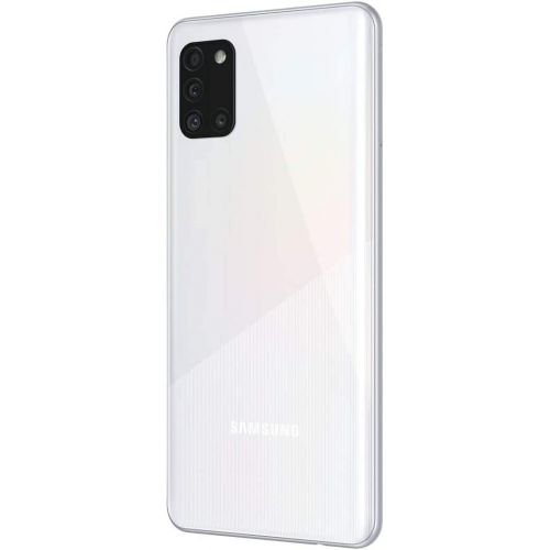 삼성 Samsung Galaxy A31 (SM-A315F/DS) Dual SIM 128GB, 6.4”, Quad Camera 48MP+8MP+5MP+5MP, Factory Unlocked GSM, International Version - No Warranty - Prism Crush White