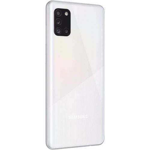 삼성 Samsung Galaxy A31 (SM-A315F/DS) Dual SIM 128GB, 6.4”, Quad Camera 48MP+8MP+5MP+5MP, Factory Unlocked GSM, International Version - No Warranty - Prism Crush White